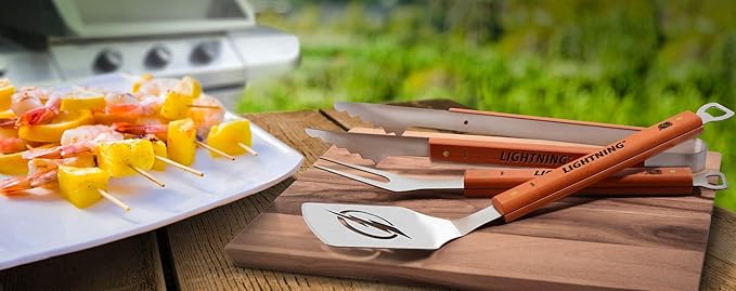 YouTheFan NHL Tampa Bay Lightning Classic Series 3-Piece BBQ Set