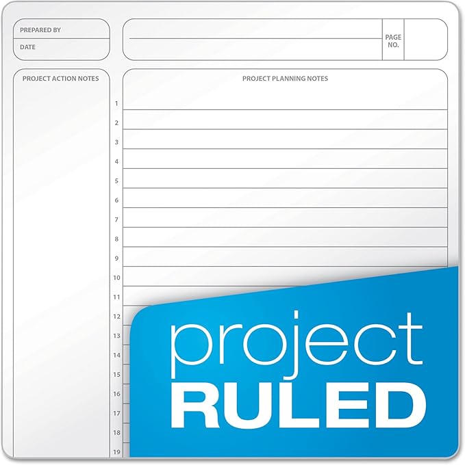 Ampad 20816 Gold Fibre Wirebound Writing Pad w/Cover, 9 1/4 x 7 1/4, White, Green Cover