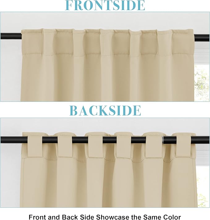 RYB HOME Kitchen Window Curtains
