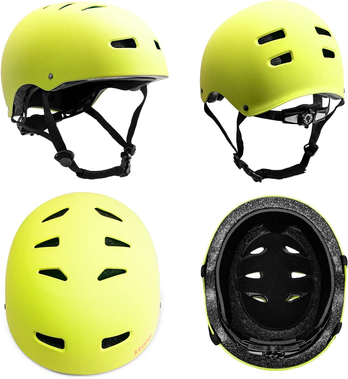 STOMP Skateboard Helmet - Multi-Sport Protection with Removable Liners | Youth & Adult Sizes