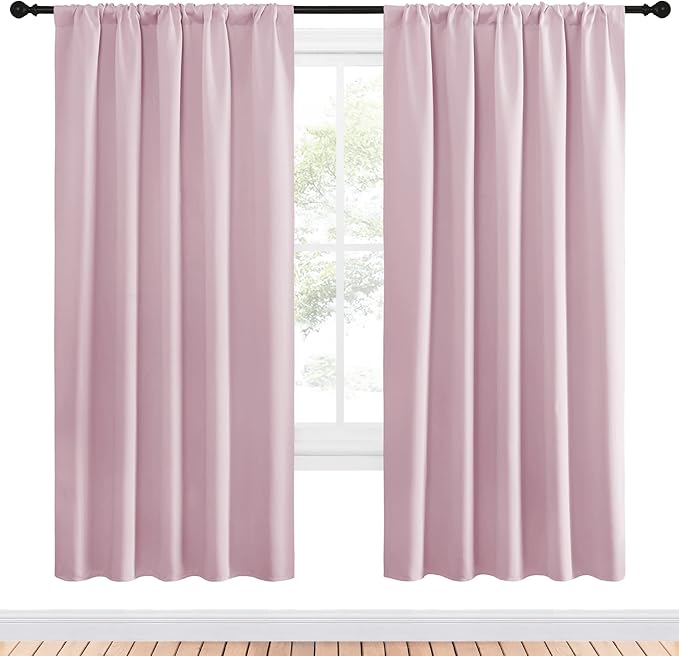 NICETOWN Blackout Curtains for Girls Room