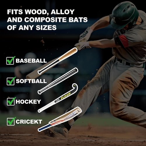 1.1mm Bat Grip Tape - Greek Key Textured Design for Non-Slip All-Weather Performance | Easy Install