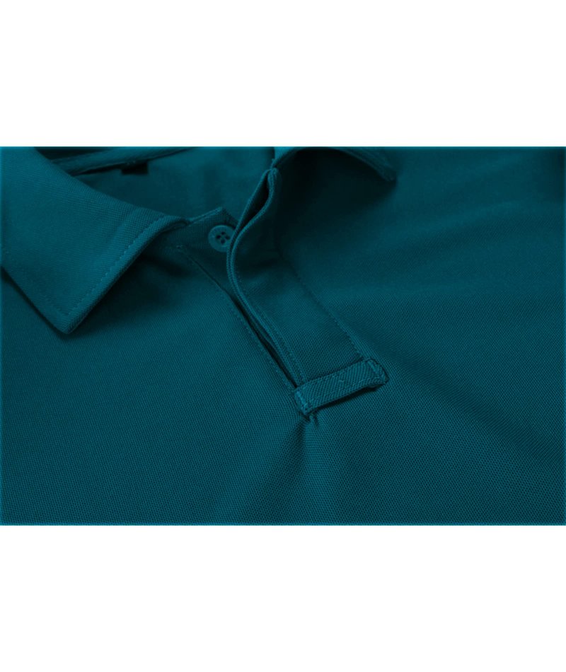 ZITY Mens Polo Shirt Short Sleeve Sports Tactical T-Shirt Athletic Golf Polos Daily Casual Stylish Collared Shirts for Men Dark Teal Blue 3X-Large