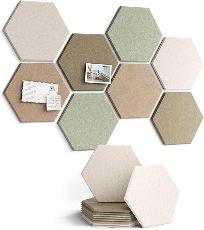 Fluxynara Hexagon Cork Board Alternative