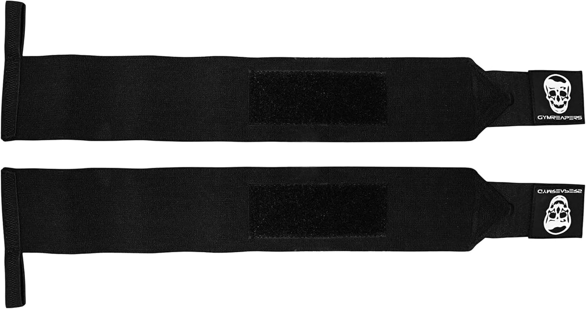 Skiennix Wrist Wraps - Heavy Duty 18-Inch Weightlifting Support With Thick Thumb Loop | Ideal for Powerlifting & Bodybuilding