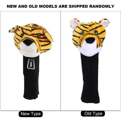 Alvinlite Golf Head Cover Tiger Driver Headcover Golf