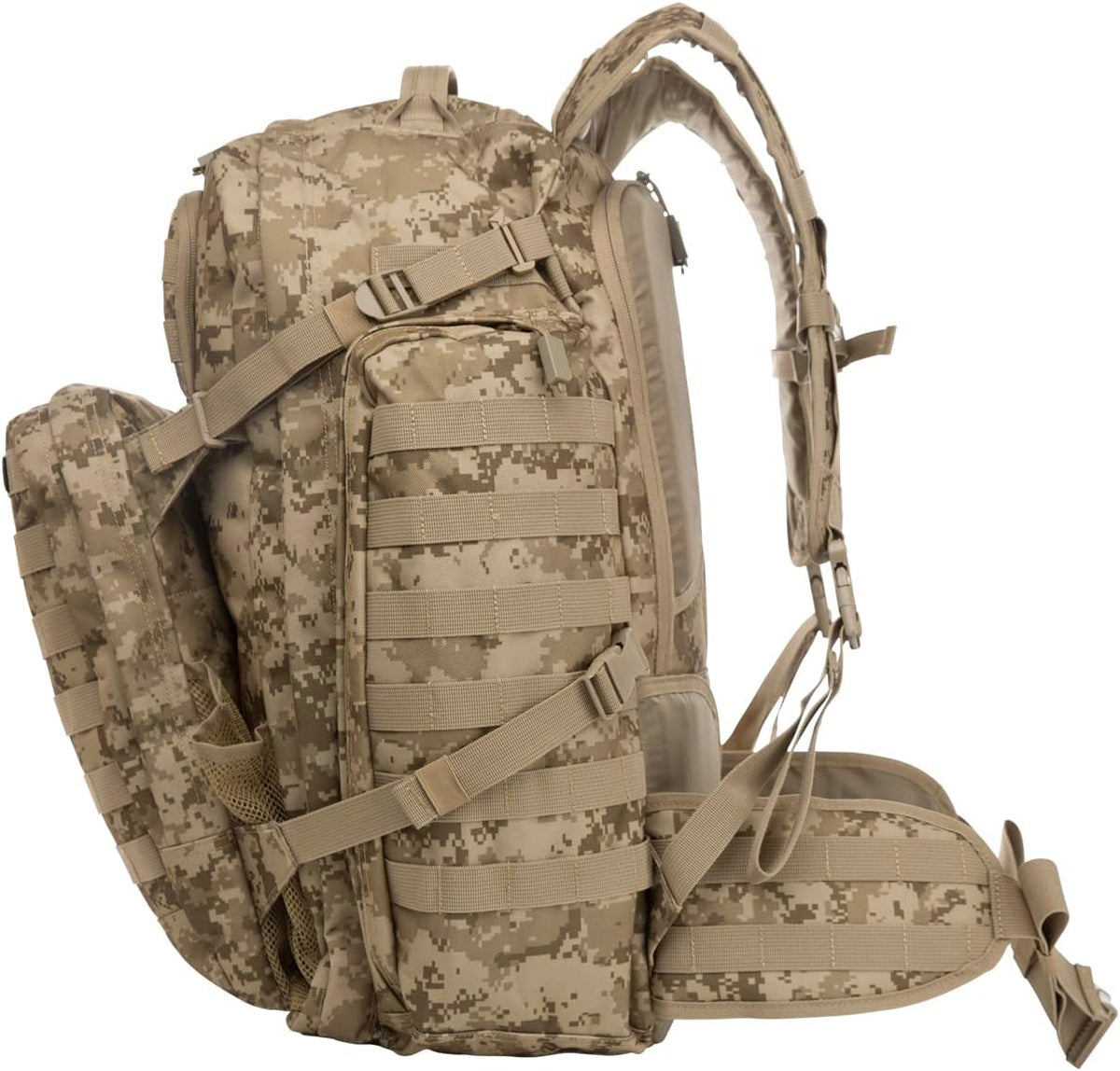 Tactical Backpack 64.3L - SOG Barrage Internal Frame, Black Outdoor Gear