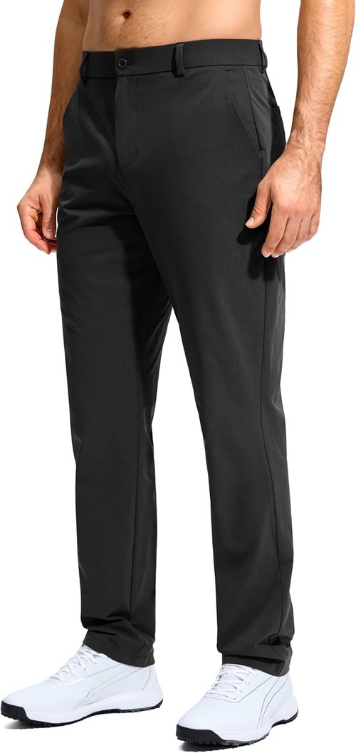 G Gradual Men's Golf Pants - Lightweight Stretch Casual Slacks | 30"/32"/34" with 4 Pockets