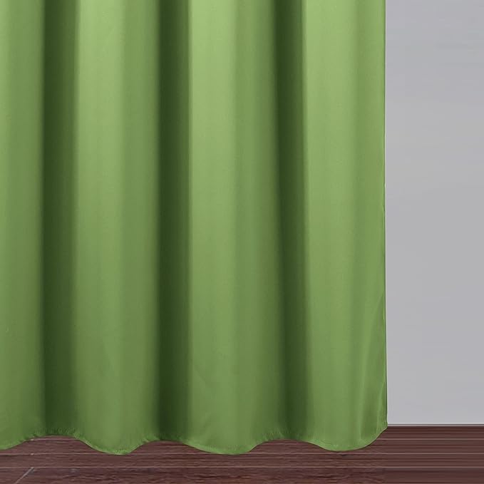 LEMOMO Blackout Curtains 66 x 84 inch/Light Green Curtains Set of 2
