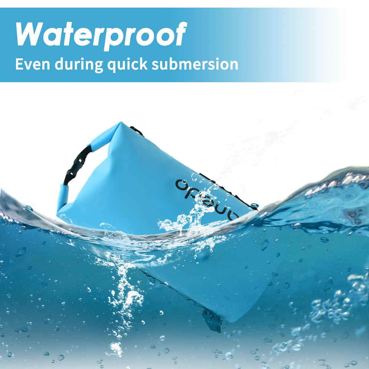 Lanedo Waterproof Dry Bag for Women Men, 30L Roll Top Lightweight Dry Storage Bag Backpack for Travel, Swimming, Boating, Camping, Picnic, Kayaking, Hiking, Skiing, Camping and Beach (blue)