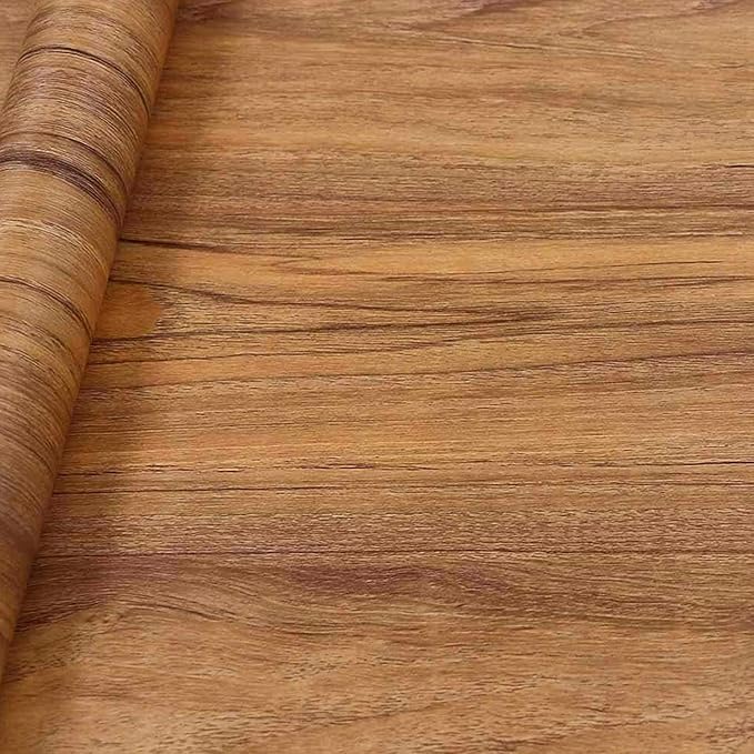 COSNIGHT 23.6" ×236" Wood Grain Wallpaper Peel and Stick Vinyl Film Self