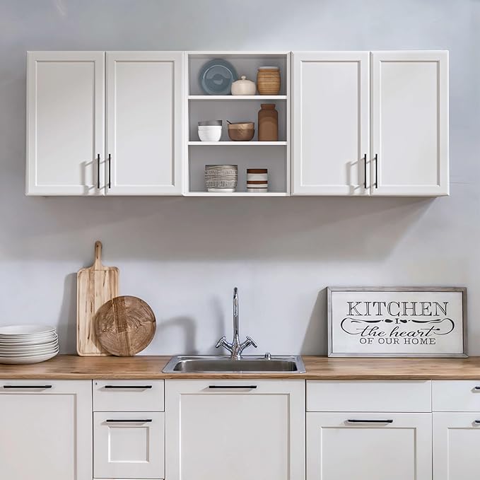 FIMELLO 62.8 ''W X 11''D X 21.7''H Wall Cabinets