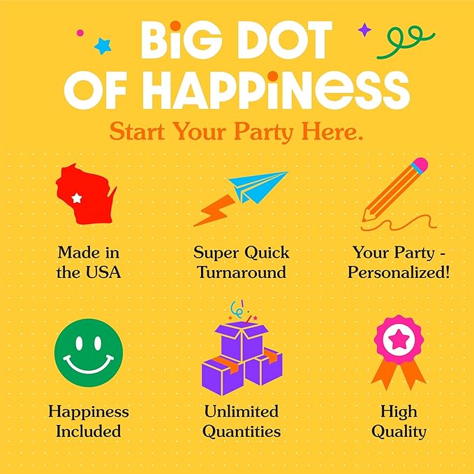 Big Dot of Happiness Funny Colorful New Year Photo Props, 2026 New Year's Eve Party Decoration, NYE Midnight Photo Booth Props Kit – 10 Count Selfie Sticks