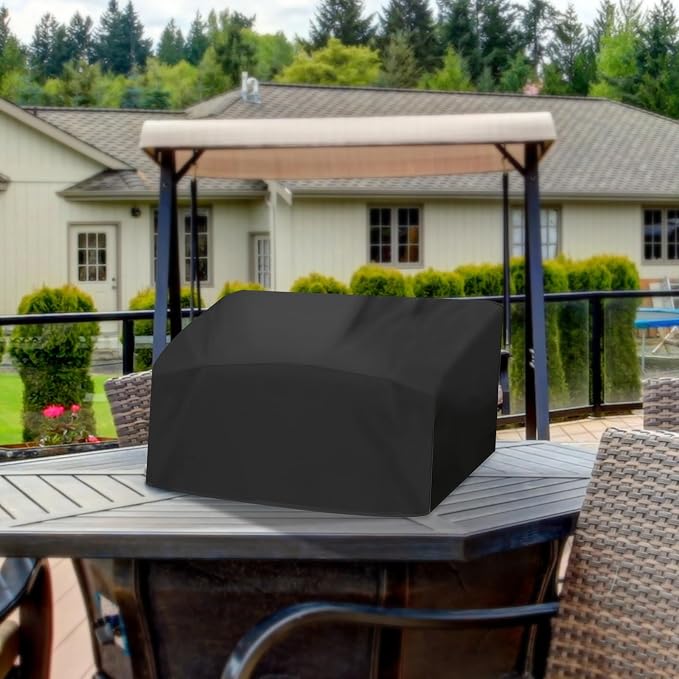 Grill Cover for Monument 24" Grill Griddle 55000 and 56000, 24 Inch Heavy Duty & Waterproof, Barbecue Tabletop Griddle Grill Cover