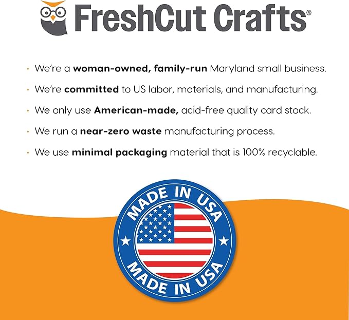 241 Pieces Star Cutouts, 2-Sided US Made Card Stock Punch Out Patriotic Red, White, and Blue Stars for Classroom Decor, Back to School DIY Craft Projects, Party Decoration, 4th of July Themed Events