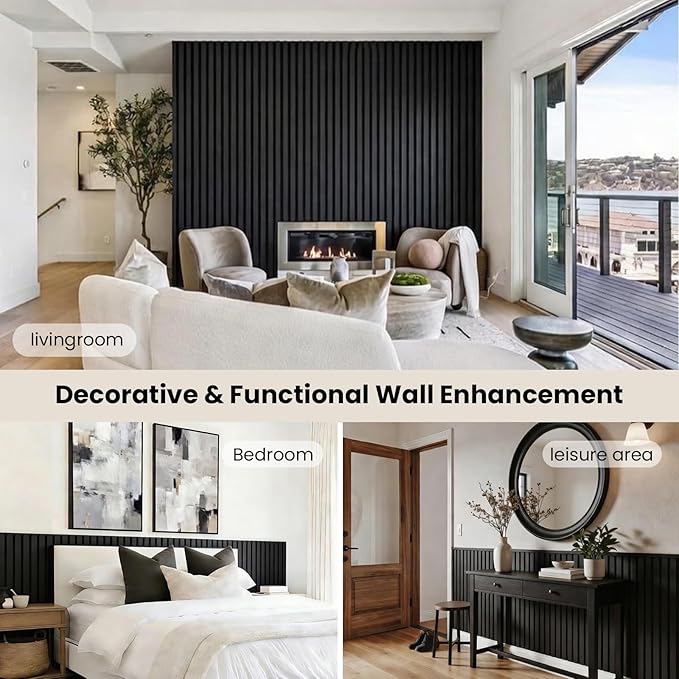 Acoustic Wood Slat Wall Panels