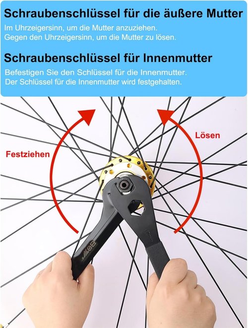 7 PCS Bike Cone Thin Wrench Set Tool (13, 14, 15, 16, 17, 18, 19mm) Bicycle Wheel Hub Axle Nut Install Cycling Spanner Hub Repair Removal Tool