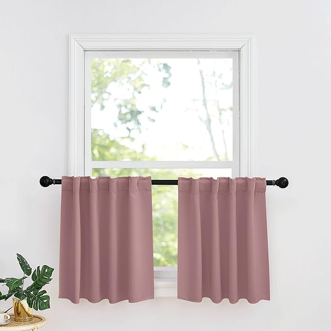 RYB HOME Kitchen Window Curtains