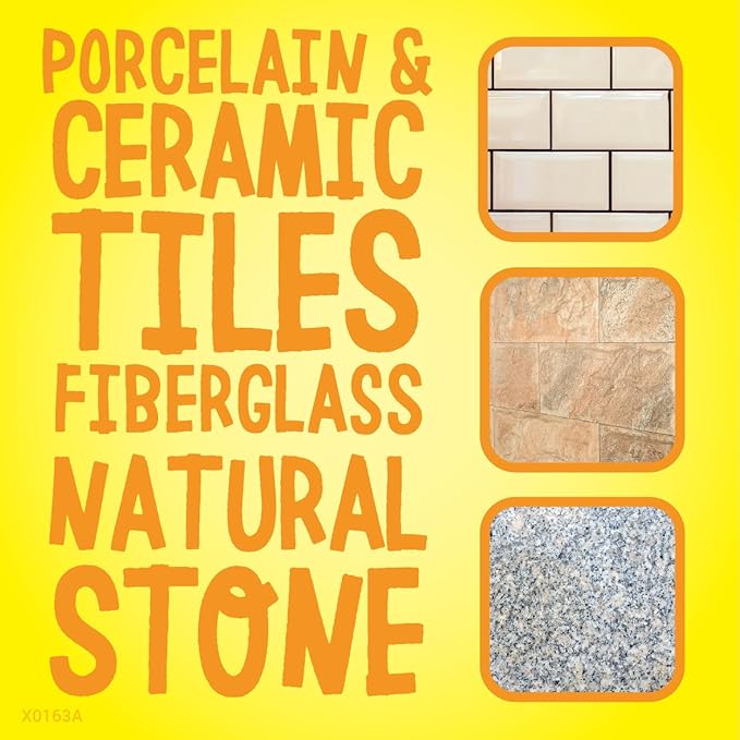 Goo Gone Cleaner, Foaming Formula, Fast-Acting, Citrus Power, Works on Unsealed Grout & Tile â€“ 6 Pack