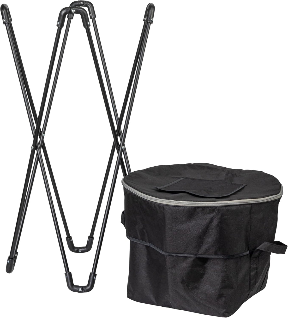 Thermal Standing Cooler with Travel Bag - Heavy-Duty Polyester Household Essential