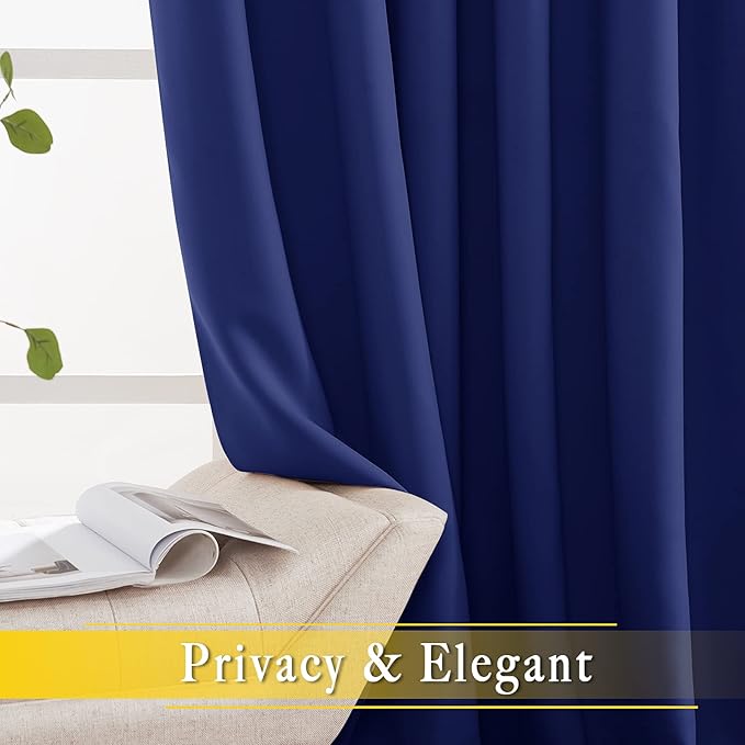 NICETOWN Sliding Glass Door Curtain Panel, Home Decoration Privacy & Noise
