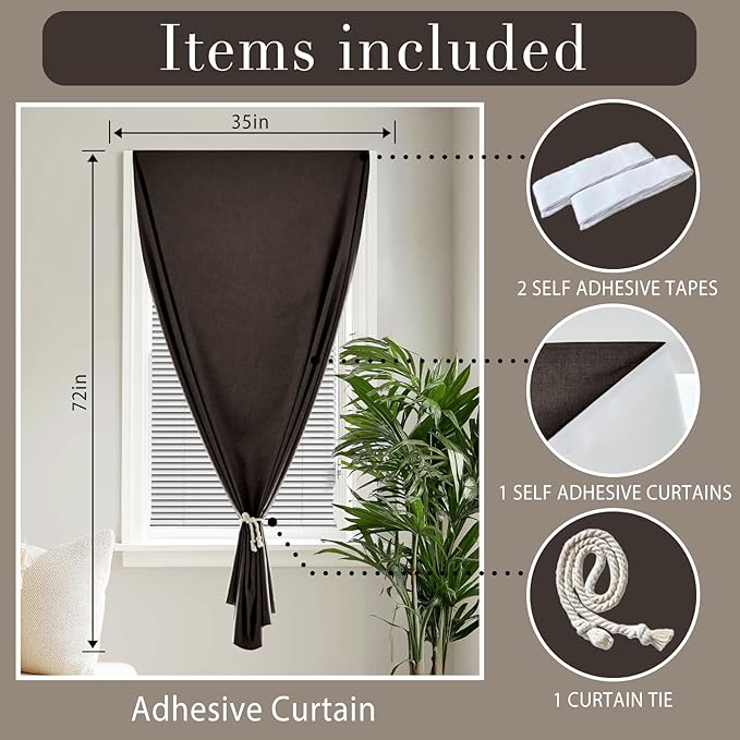 Magic Tape 100% Blackout Curtain