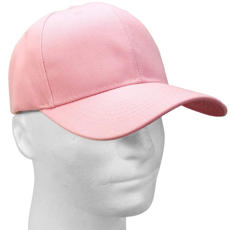 Falari Baseball Cap Adjustable Size for Running Workouts and Outdoor Activities All Seasons (1pc Pink)