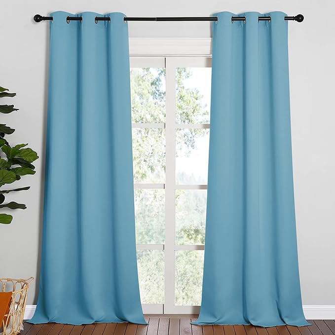 NICETOWN Room Darkening Curtain Panels
