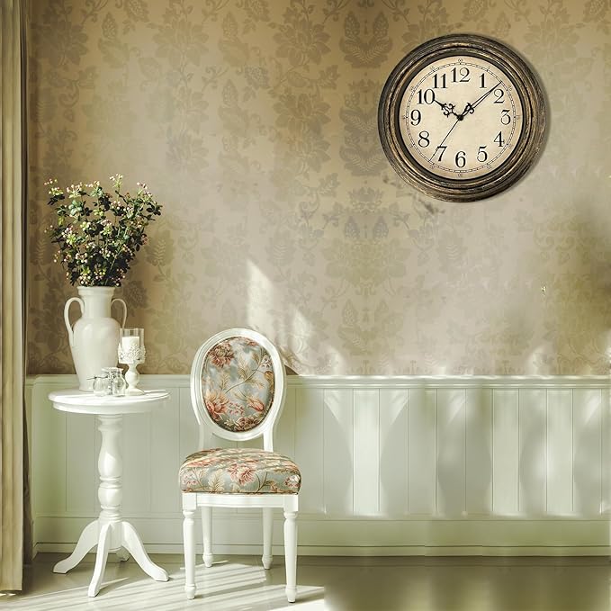 Plumeet Retro Wall Clock
