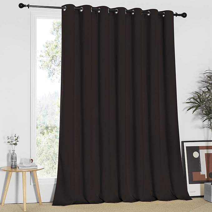 NICETOWN Blackout Curtain for Sliding Glass Door