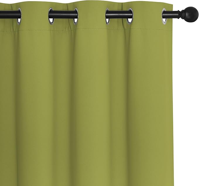 NICETOWN Blackout Window Curtain 90 inch Length