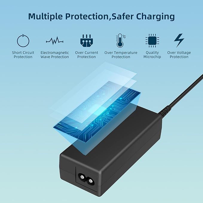 AC/DC Adapter Charger Compatible with Aiper Seagull Pro Lite Cordless Robotic Pool Cleaner 29.4V 3A Power Supply Cord Mains PSU