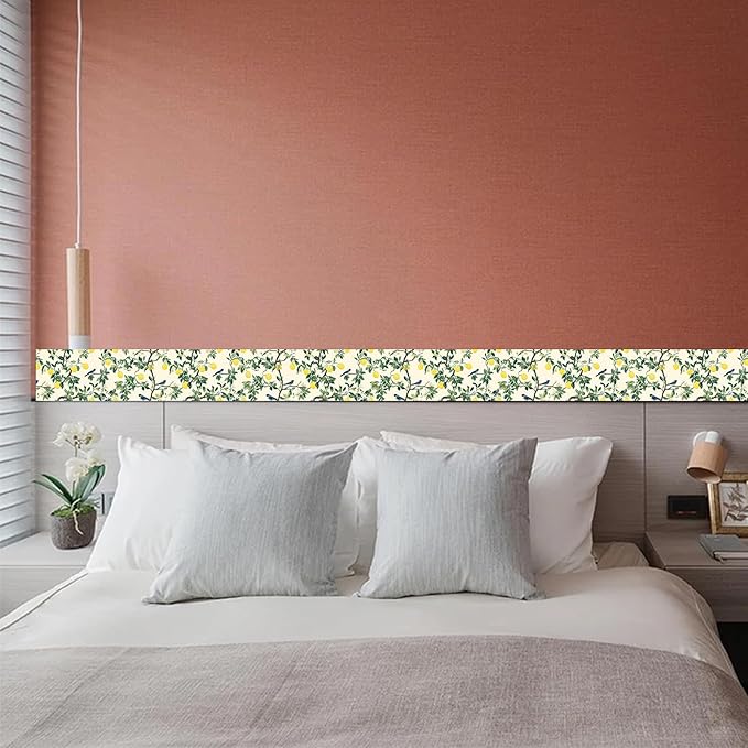 HOMETITUTE Wallpaper Border Peel and Stick Decorative Wall Trim Self Adhesive