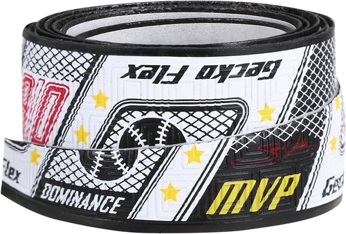 1.1mm Bat Grip Tape - Greek Key Textured Design for Non-Slip All-Weather Performance | Easy Install