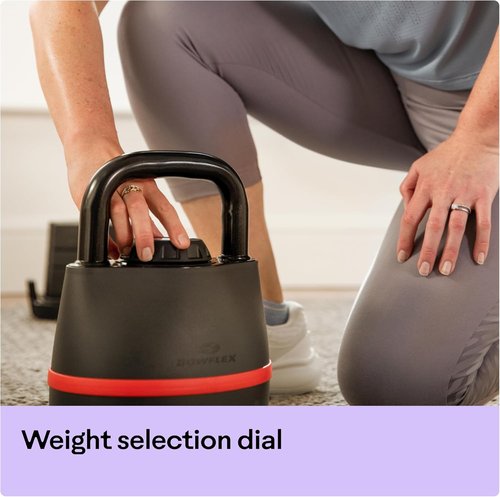 BowFlex SelectTech 840 Adjustable Kettlebell - Versatile Weight for Home Workouts | Compact Design