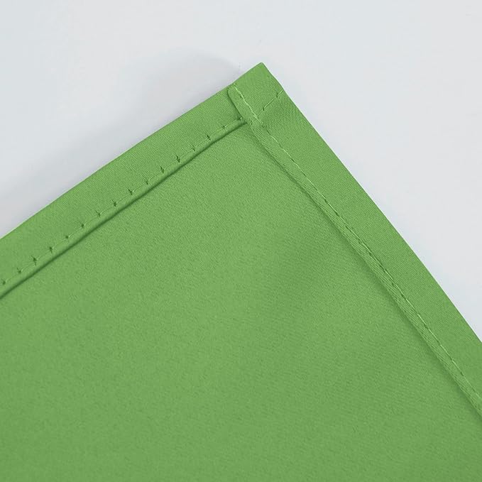 LEMOMO Blackout Curtains 52 x 90 Inch Long Light Green Curtains Set of 2 Panels