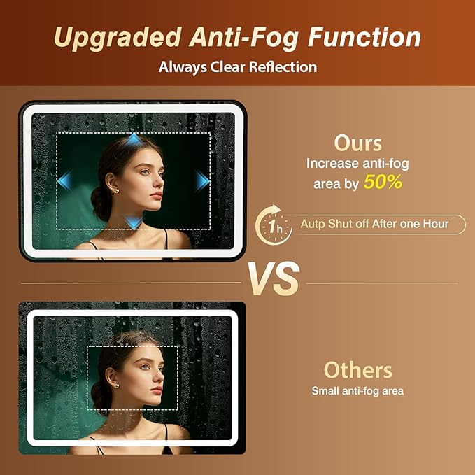36x60 Inch LED Bathroom Mirror