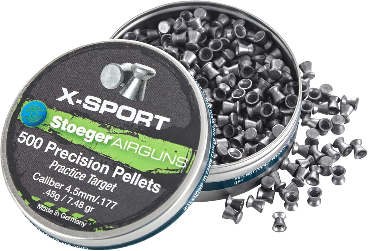 Stoeger X-Series Pellets - Precision Target Shooting - .177 Caliber for Enhanced Accuracy
