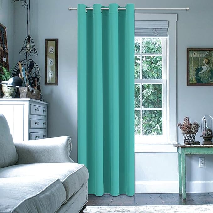ChrisDowa Grommet Blackout Curtains