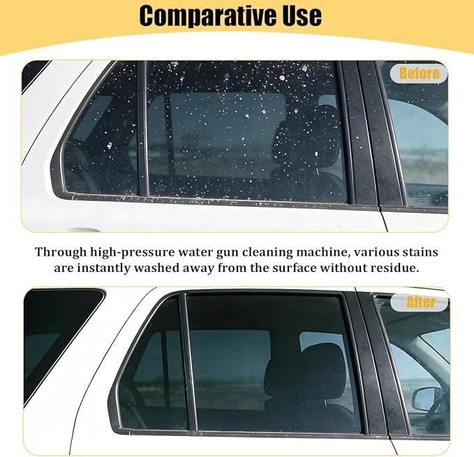 Zpana Car High-Pressure Washer Gun, 4350 PSI Max Vehicle Cleaning Power Washer Gun with 1/4" Outlet Quick Connect, M22-14 Thread Auto Washing Pressure Sprayer Tool, Universal for Vehicle