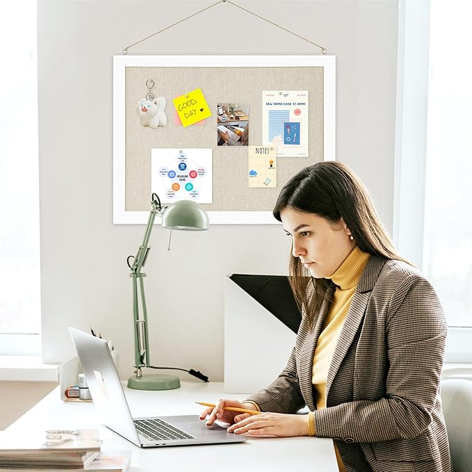 2-Pack Double-Sided Cork Board