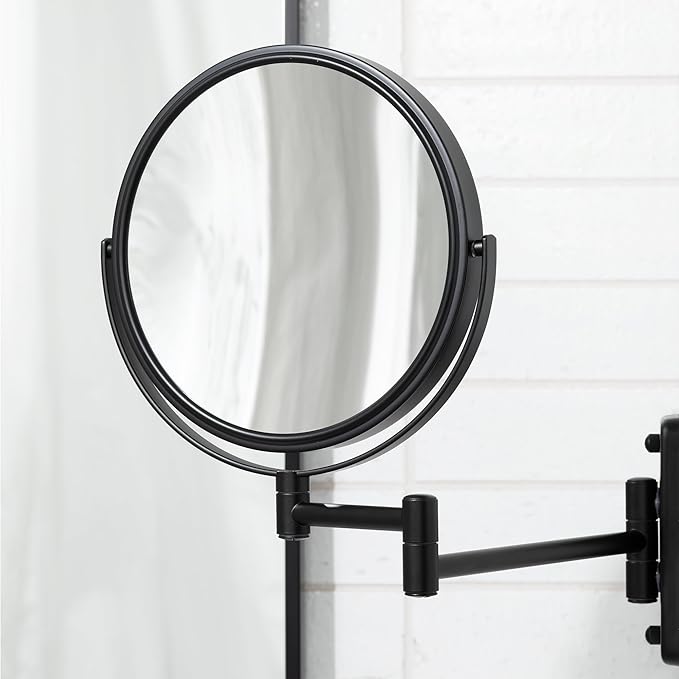 JERDON Wall-Mounted Magnifying Mirror