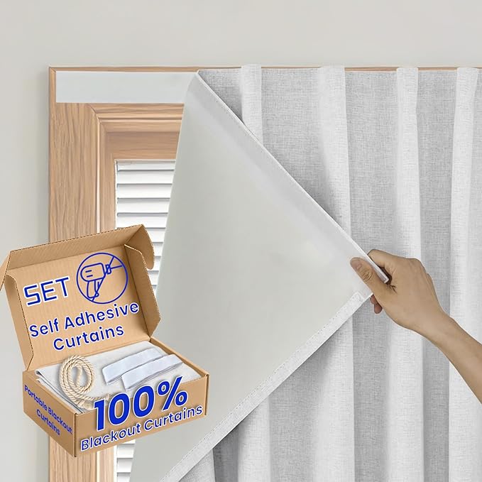 Magic Tape 100% Blackout Curtain
