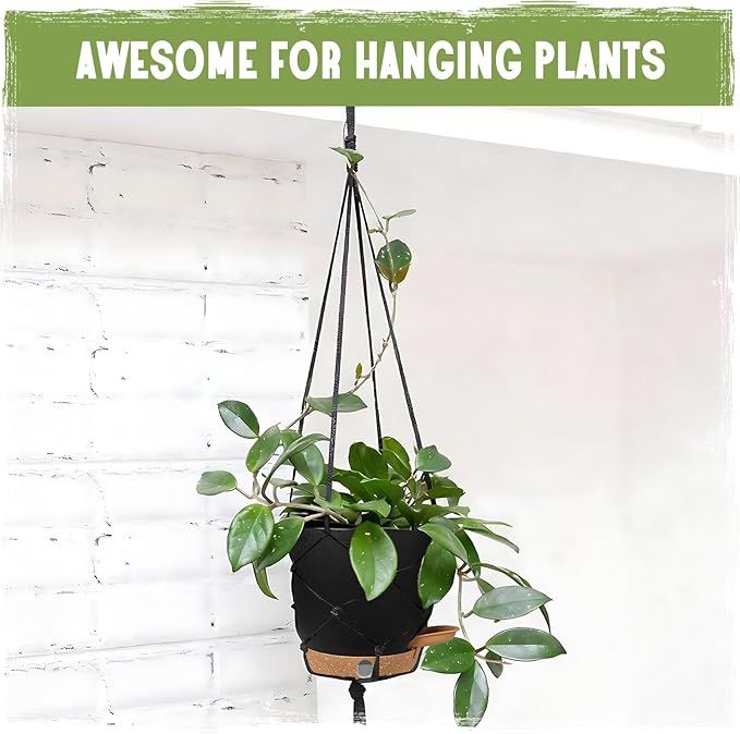 Self-Watering Pots for Indoor Plants 4 Pack, 6/8/10/12 Inch Outdoor Planters with Water Level Indicator & Deep Reservoir, Decorative Flower Pots for Home Decor (Black, 12+10+8+6 Inch)