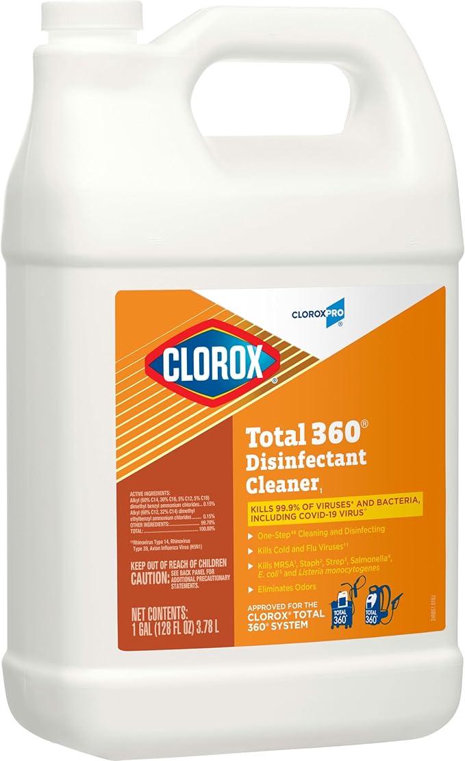 CloroxPro??? Clorox Total 360?? Disinfectant Cleaner, 128 Ounces