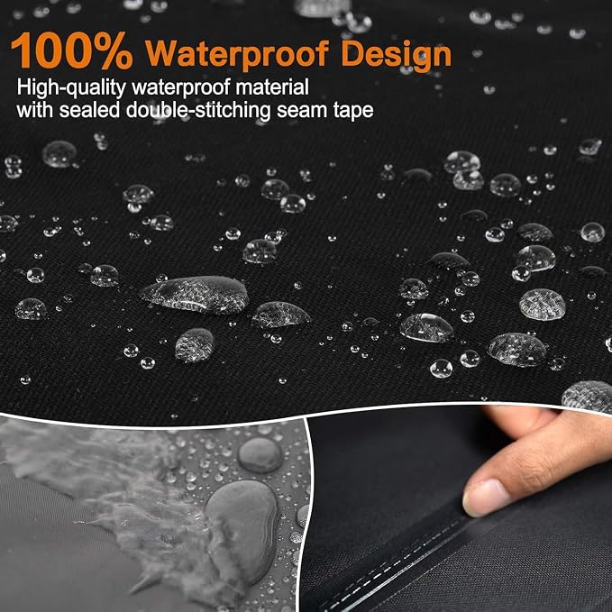 Griddle Cover for Blackstone 36" Griddle,Upgraded Rip-Proof&Waterproof 900D Flat Top Grill Cover,Windproof 1528 Grill Cover for Blackstone and More 4-Burner Griddle with Straps and Air Vent