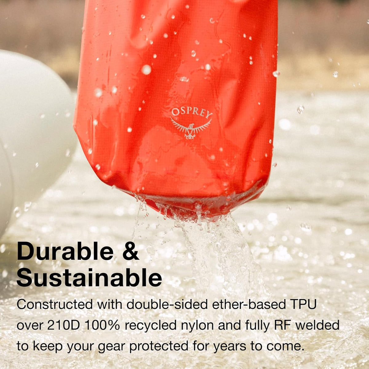 Osprey Wildwater Waterproof Dry Bag - Durable, Lightweight, Perfect for Outdoor Adventures