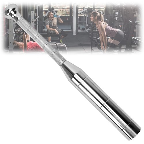 tonchean Adjustable Clubbell 6 in 1 Indian Clubs Steel Macebell (6.6/8.8/11/13.2/15.4/17.6LBs) for Muscle Building, Shoulder, Grips & Forearms Workouts to Stretching