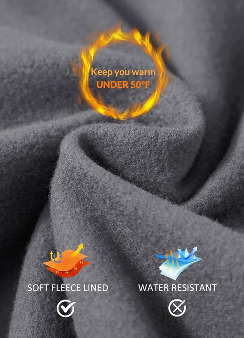 Baleaf Women's Fleece-Lined Leggings - Thermal Warmth for Cold Weather | 1 Pocket Design
