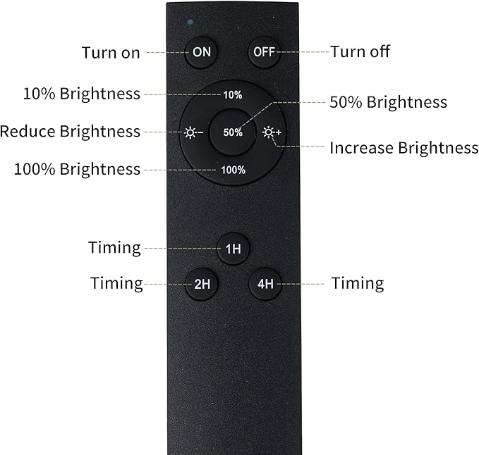 Wireless Wall Sconce with Remote Control, Easy Install Dimmable Rechargeable